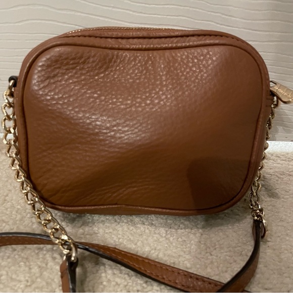 Michael Kors brown pebble leather small Handbag/crossover bag - Picture 6 of 6